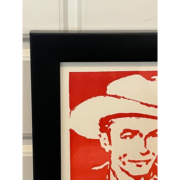 Hatch Show Print Hank Williams Grand Ole Opry Framed Poster 2015 Nashville TN - Picture 3 of 6